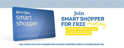 register my smart shopper card|pick and pay card registration.